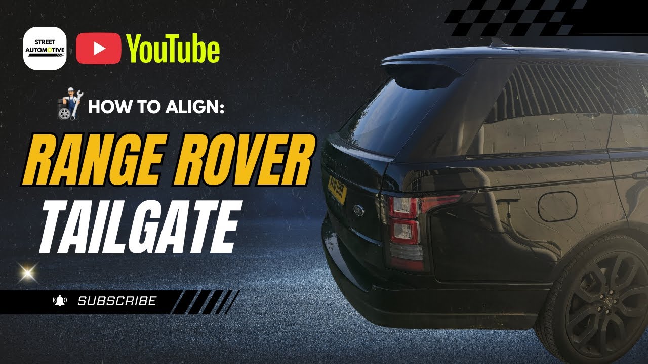 Задняя дверь Range Rover L405 смещена? Посмотрите это видео.