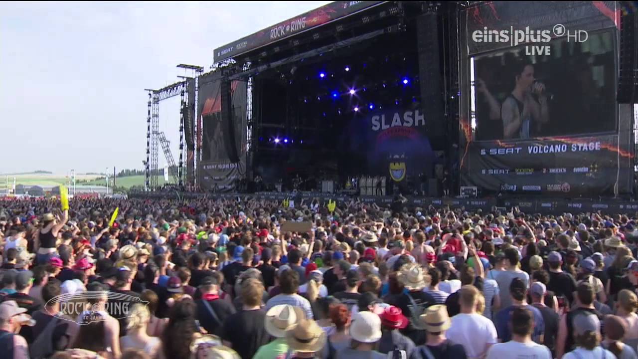 Slash ft. Myles Kennedy & The Conspirators - 06.The Dissident Live @ Rock Am Ring 2015 HD AC3