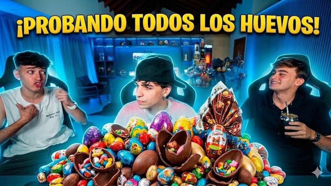 MERNOSKETTI PRUEBA TODOS LOS HUEVOS del PAIS!!!