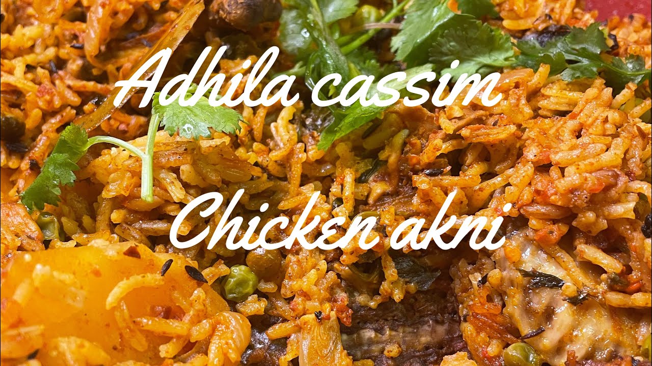 Chicken akni