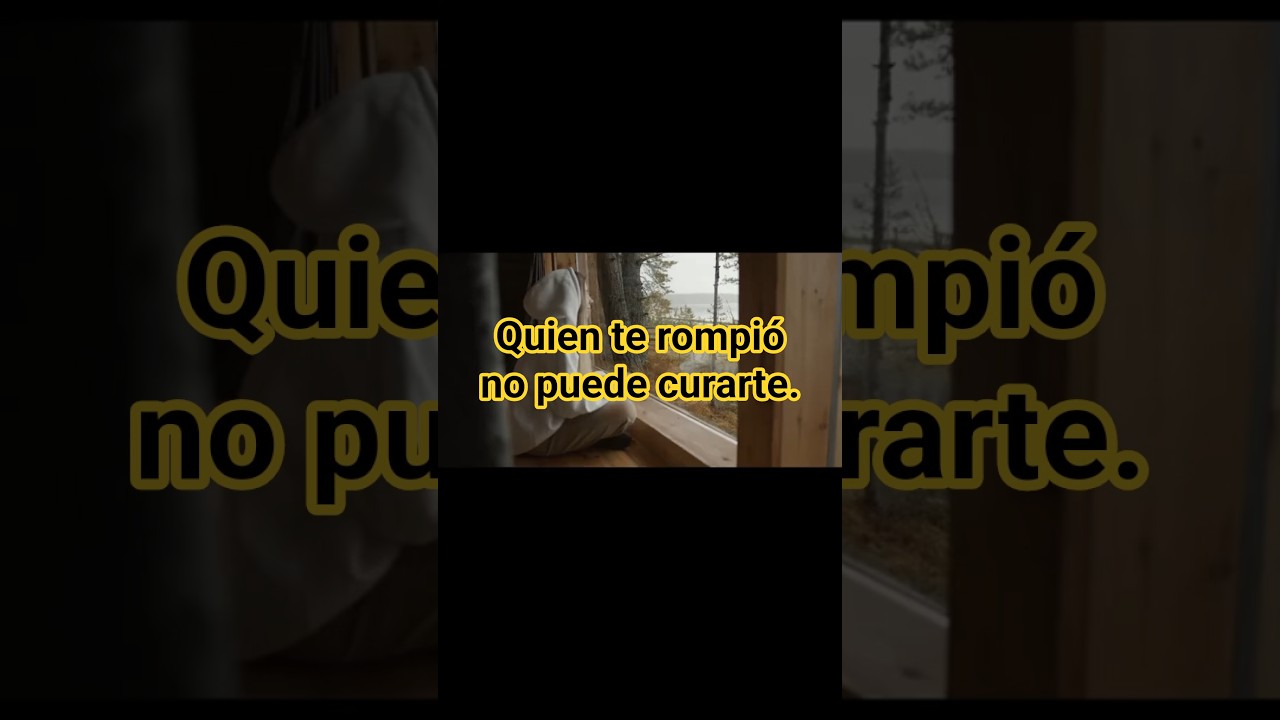 Aceptar es el primer paso para sanar. 