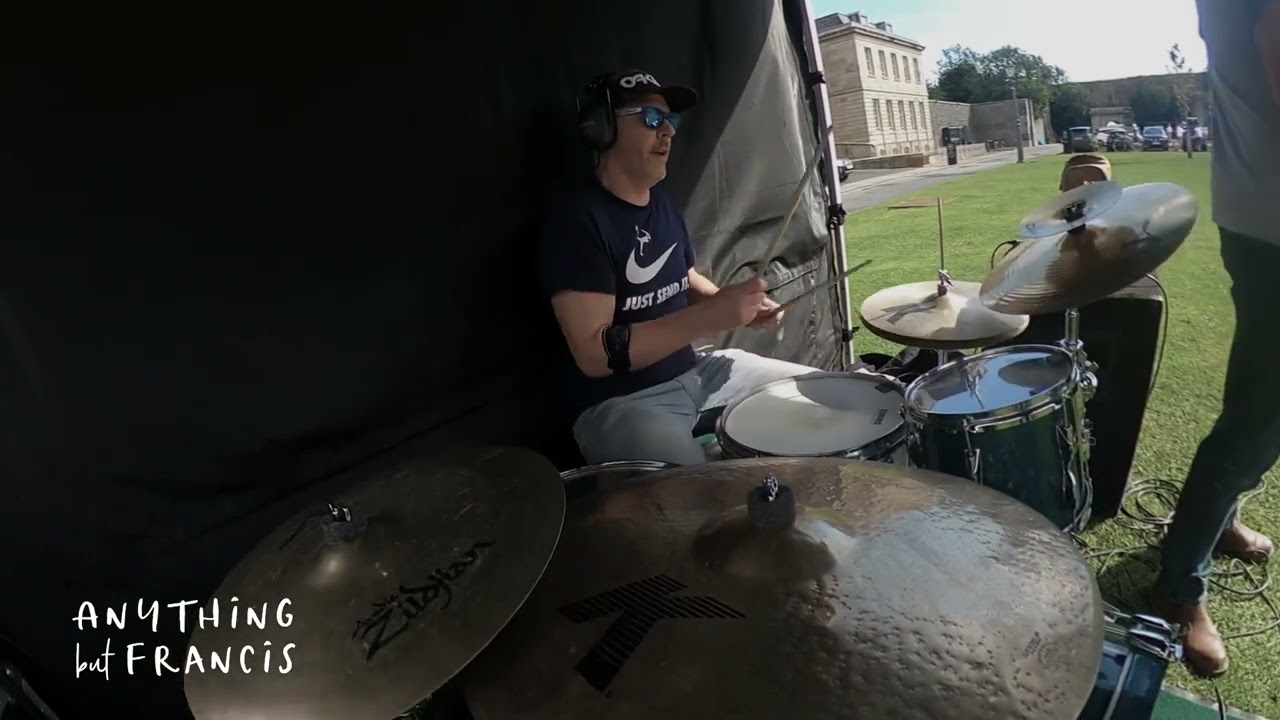 Fun summer #folk vibe on the #drums in Plymouth. Filmed on GoPro Max.