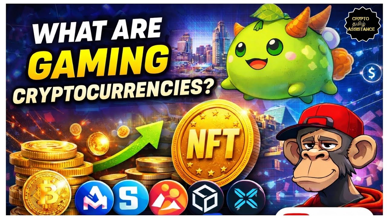 WHAT ARE GAMING CRYPTOCURRENCIES IN TAMIL @cryptotamilassistance  #cryptocurrency #bitcoin #gaming 