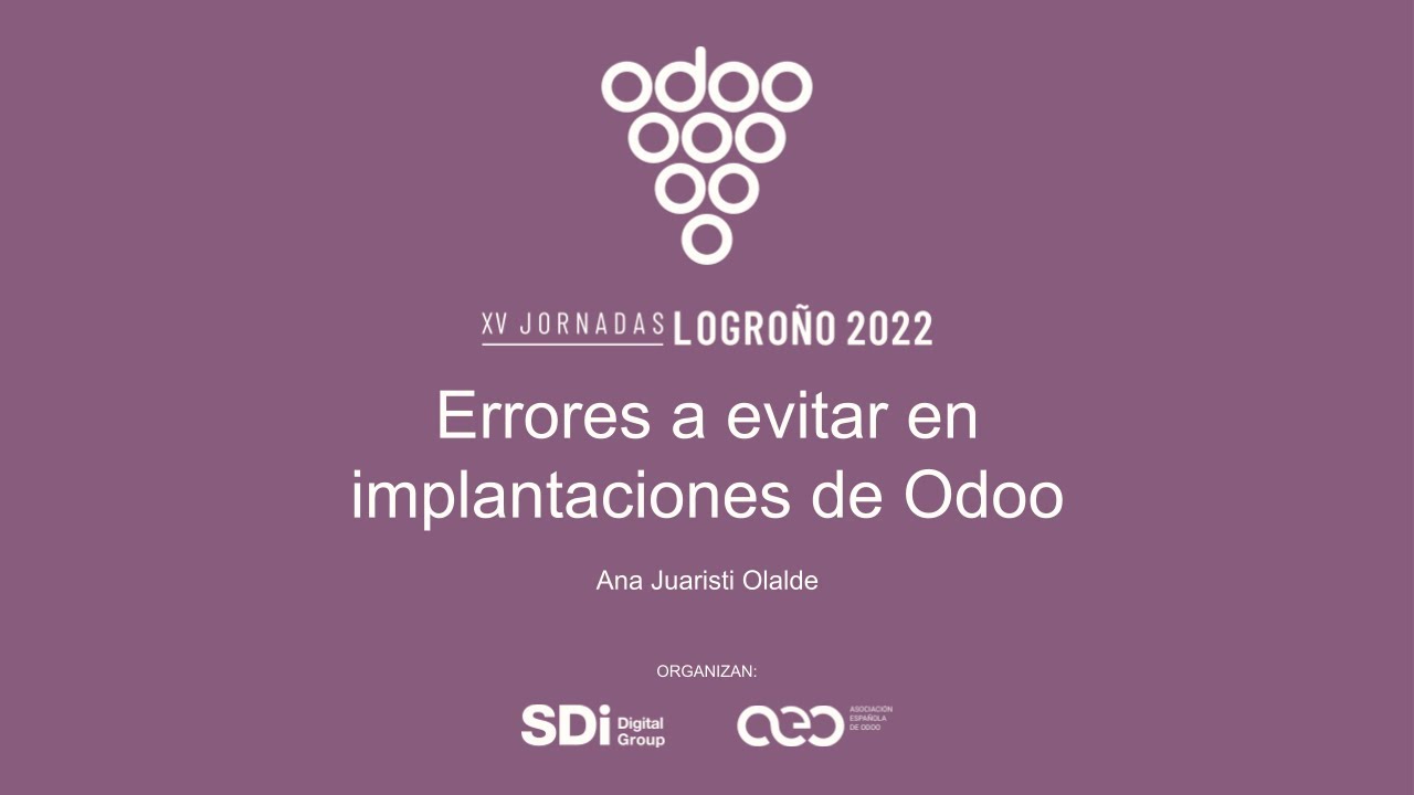 Errores a evitar en implantaciones de Odoo