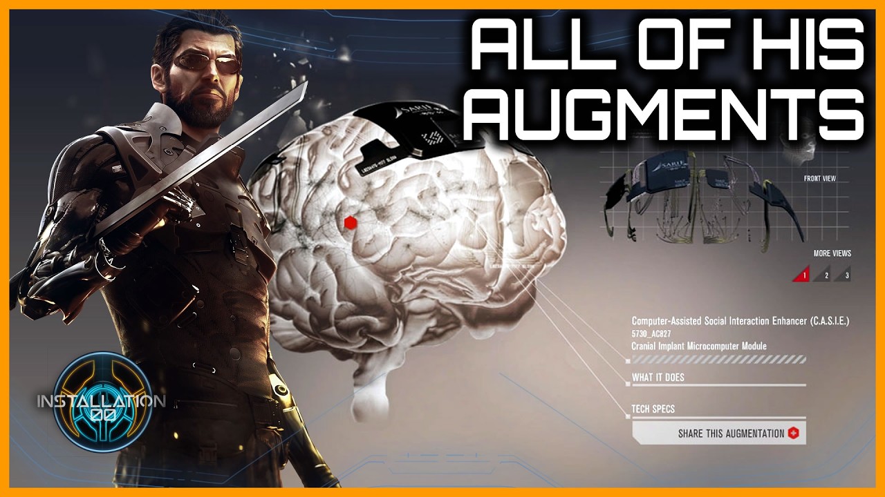 Adam Jensens Augmentations | Deus Ex