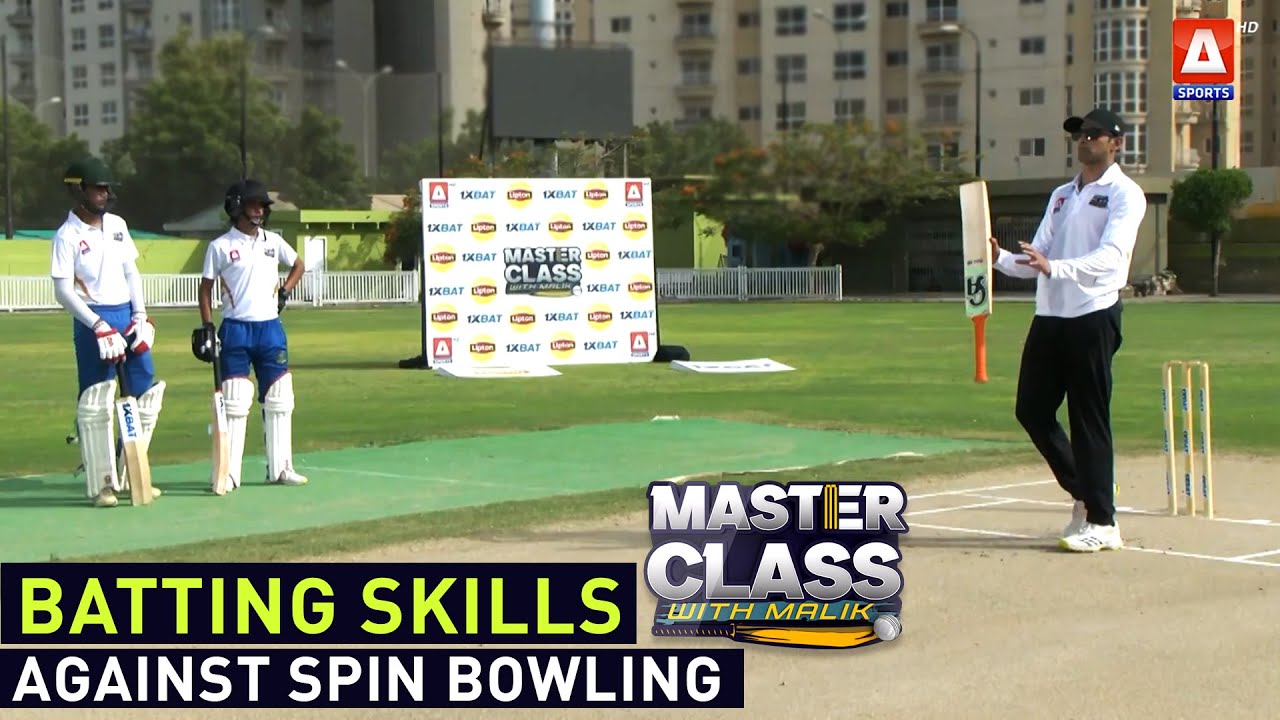#ShoaibMalik recommends this drill to enhance your batting skills against spin bowling.
