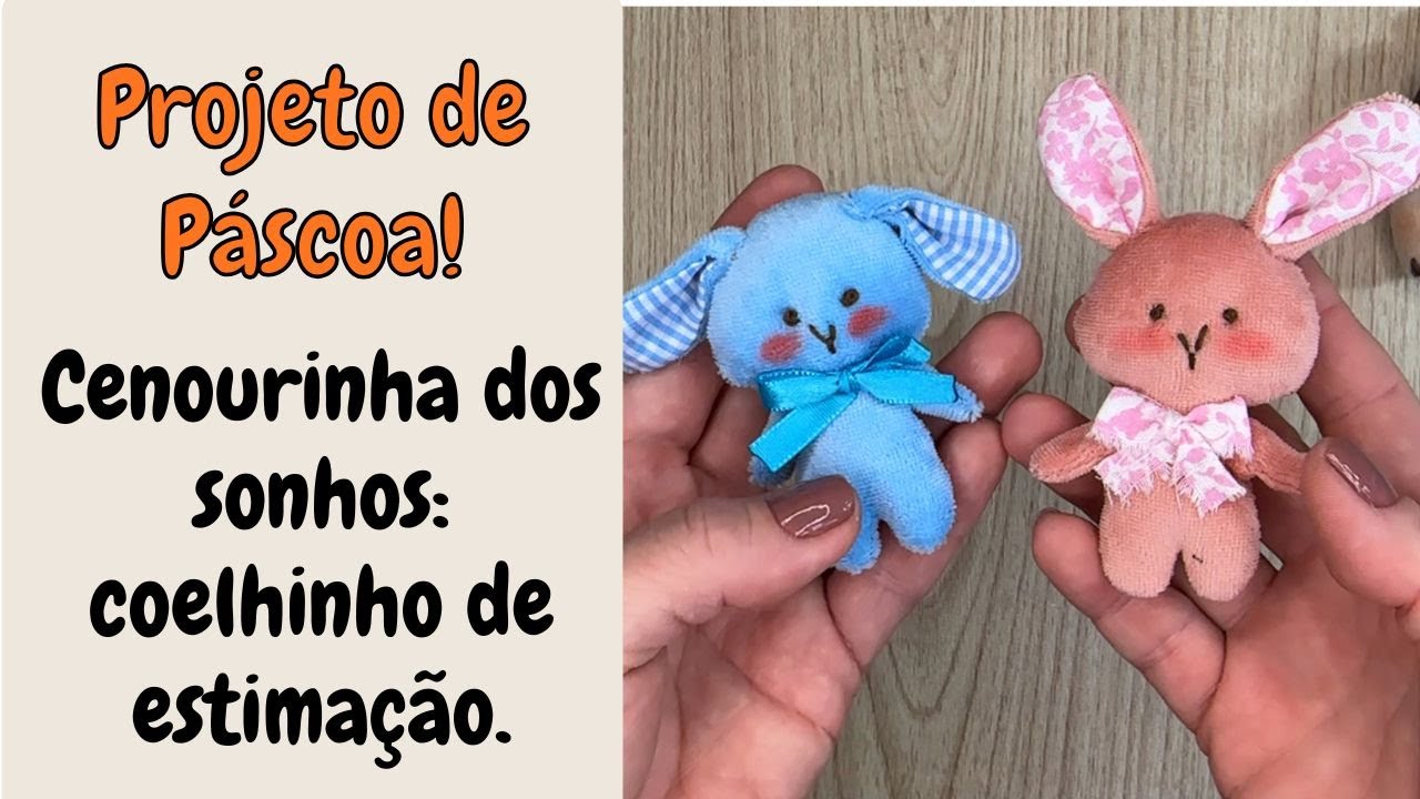 Presente de Páscoa fofo e criativo | Kit Cenourinha dos Sonhos