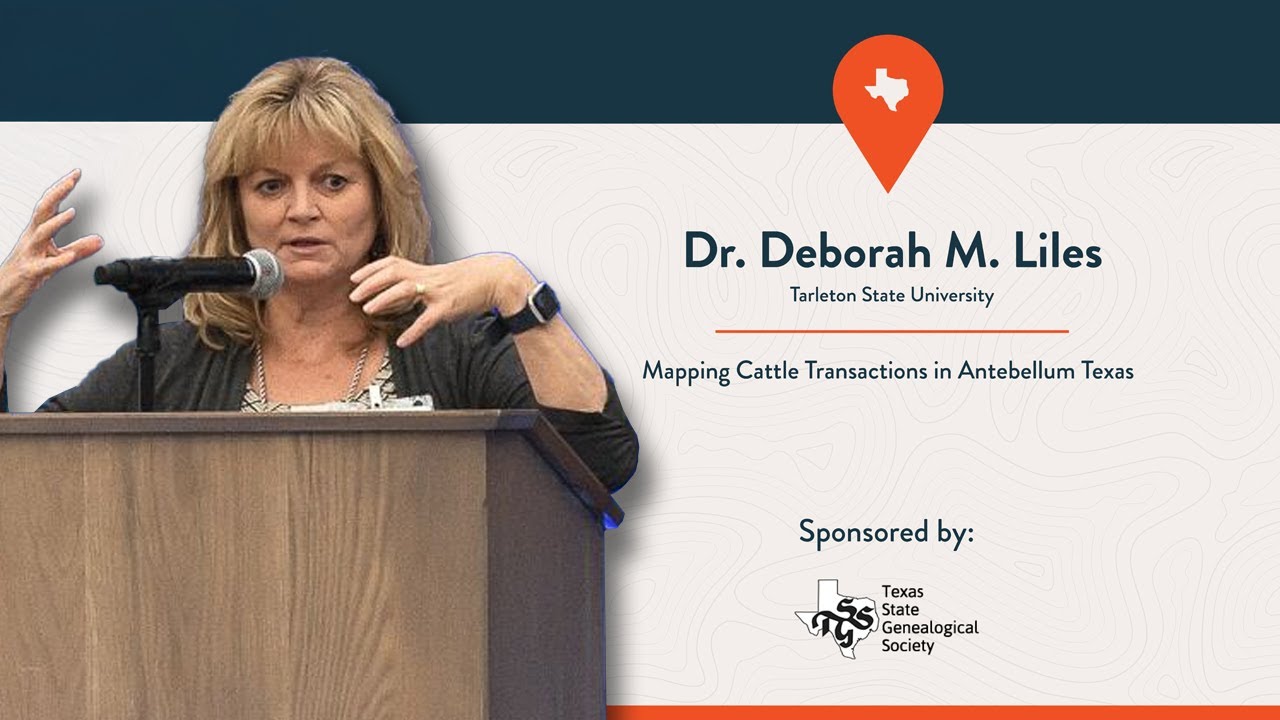 Mapping Cattle Transactions in Antebellum Texas