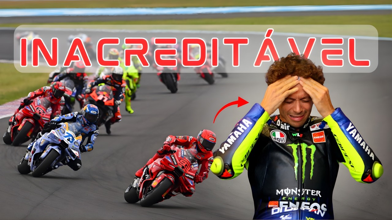 NINGUÉM ACREDITOU NO QUE ACONTECEU NA MOTOGP #motogp #marcmarquez #alexmarquez #valentinorossi