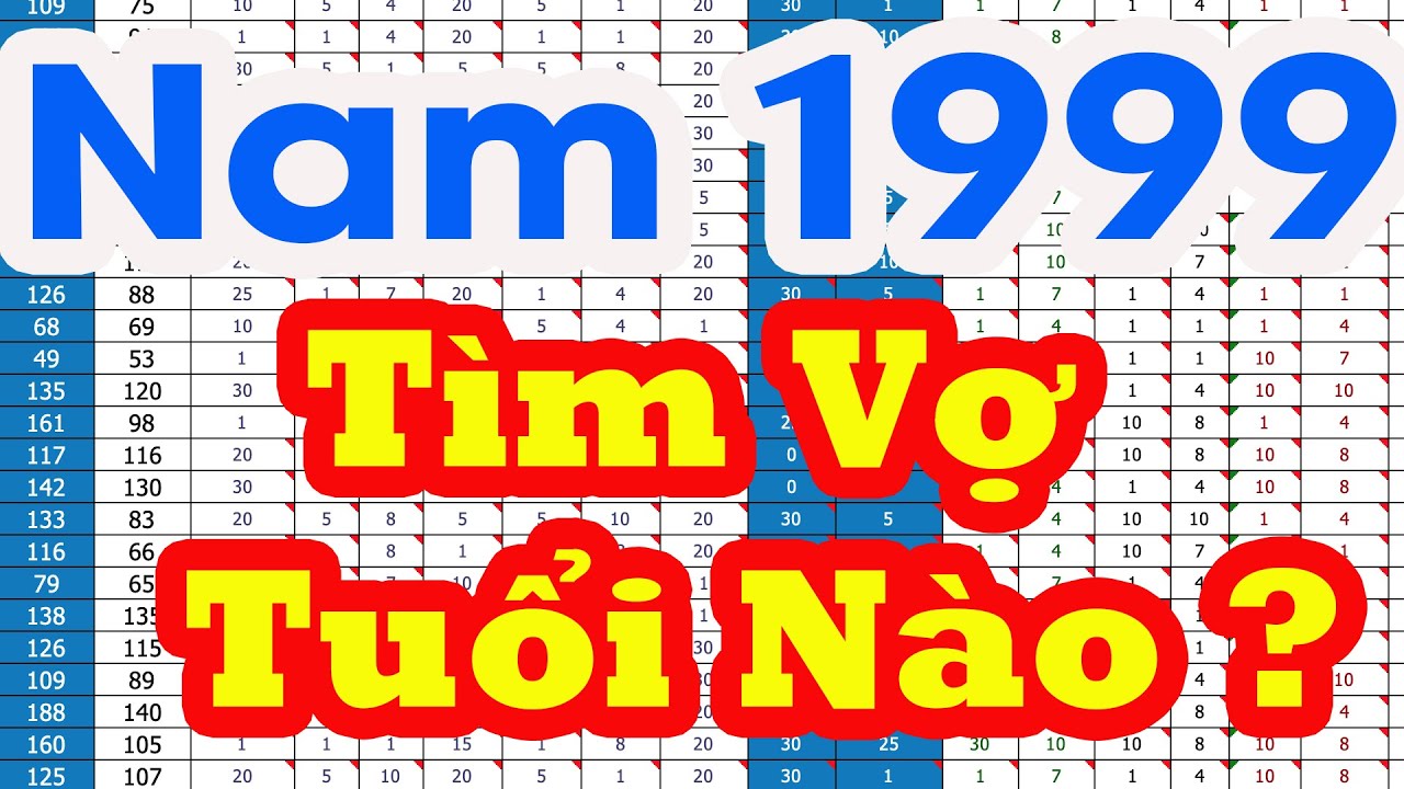 Nam 1999 Tìm Vợ Tuổi Nào Hợp Nhất ? Tử Vi 100 Năm
