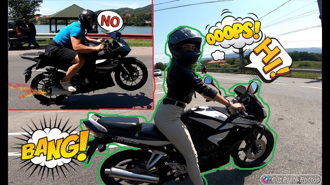 Honda CBR 125 SAU Yamaha YZF 125 Cazatura ?Pentru o fata ! VLOG 30 min !