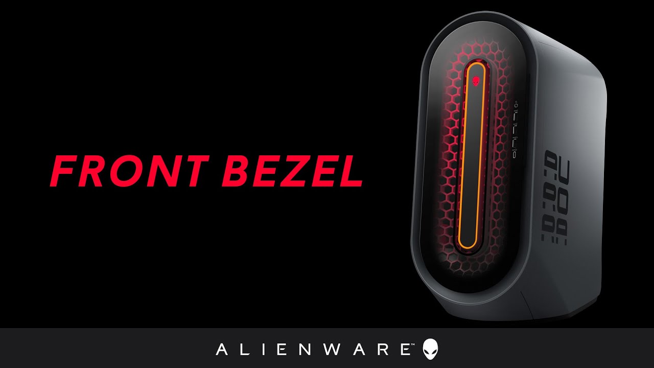 Замените переднюю панель на Alienware Aurora R13 или Alienware Aurora Ryzen Edition R14