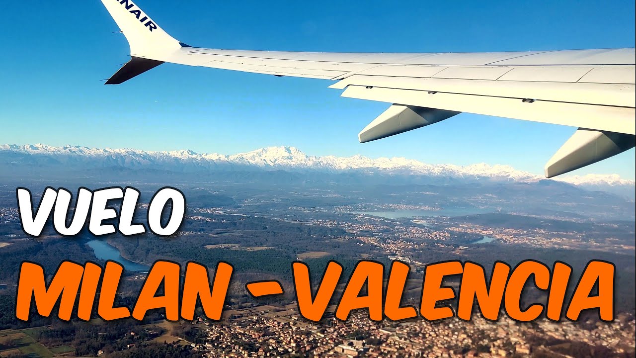 Vuelo Milan Valencia