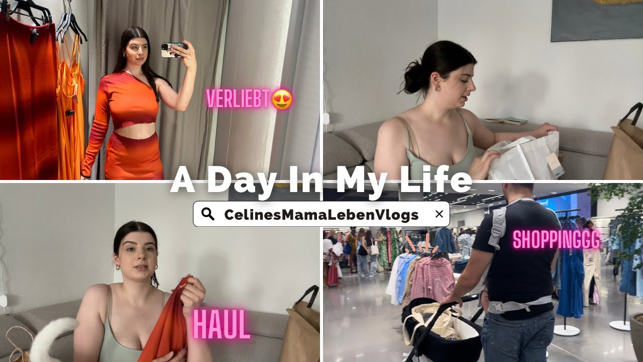 Shopping mit Baby in K&ouml;ln+ Haul (Zara, Bershka, H&M&hellip;)💗✨ VLOG