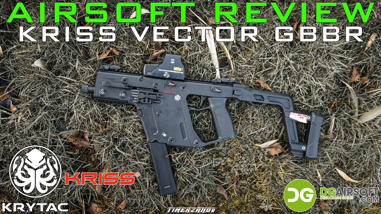 Airsoft Review #341 Krytac Kriss Vector Gen 2 Gaz Blowback Rifle GBBR (DG AIRSOFT) [FR]