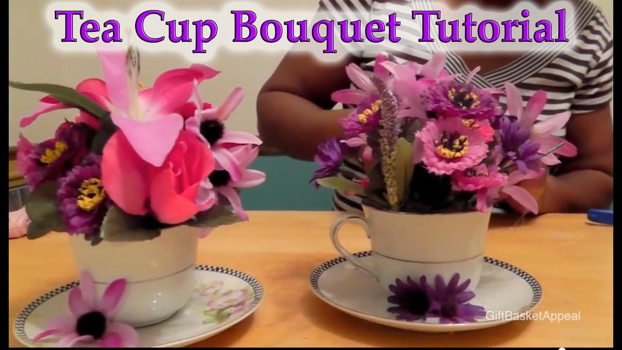 DIY Teacup Bouquet | Dollar Tree Spring Craft | Mother's Day