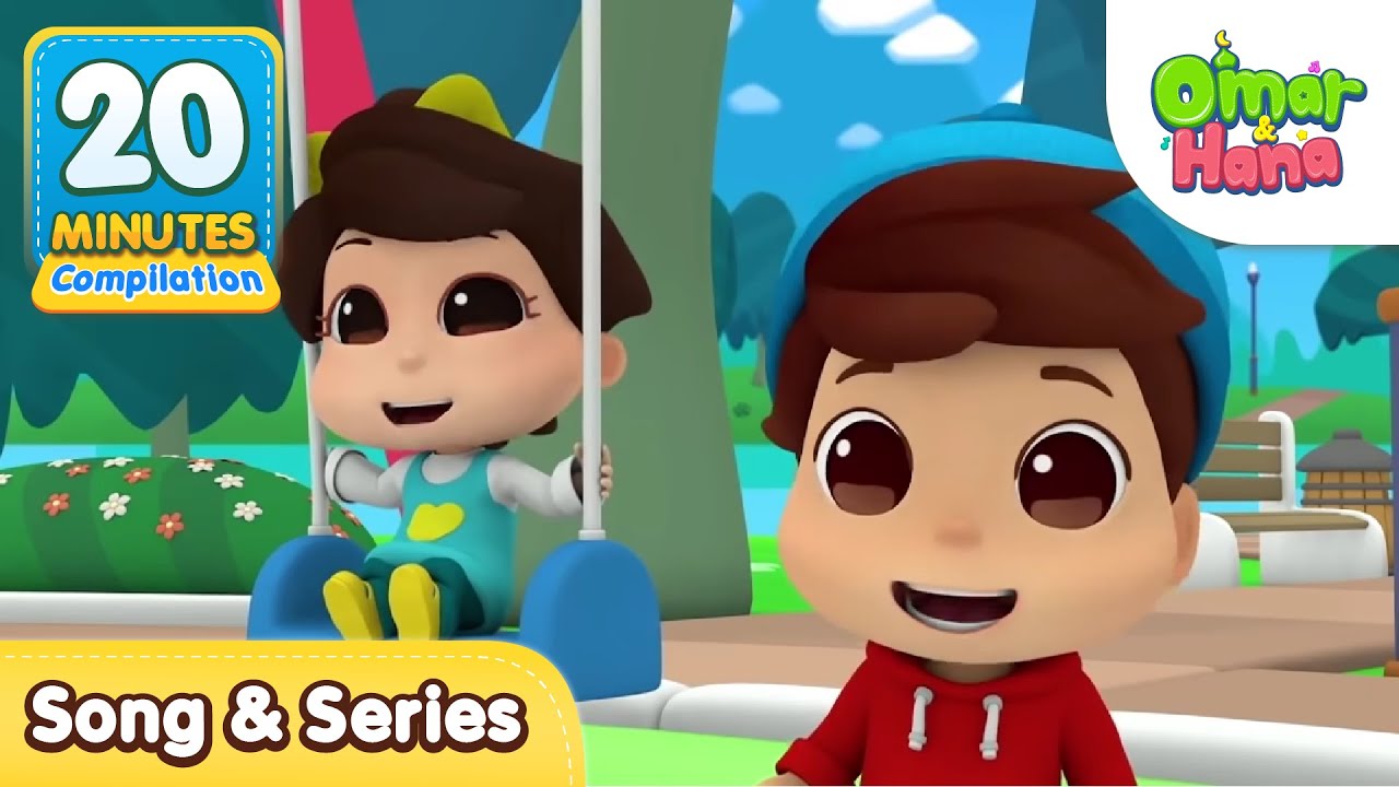 Compilation Song & Series 20 Minutes | Islamic Series & Songs For Kids | Omar & Hana English