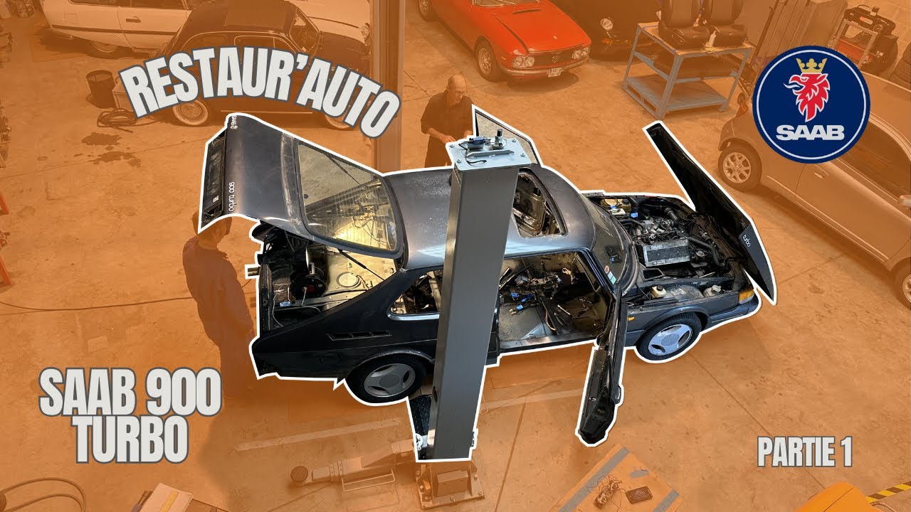 ON RESTAURE UNE SAAB 900 TURBO - Partie 1