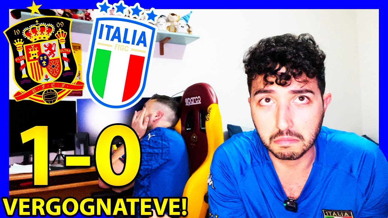 VERGOGNATEVEEE‼️ SPAGNA-ITALIA 1-0