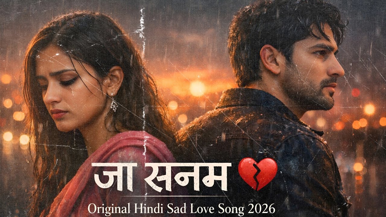 जा सनम 💔 | Original Hindi Sad Love Song 2026 | Heartbreak Lofi Song