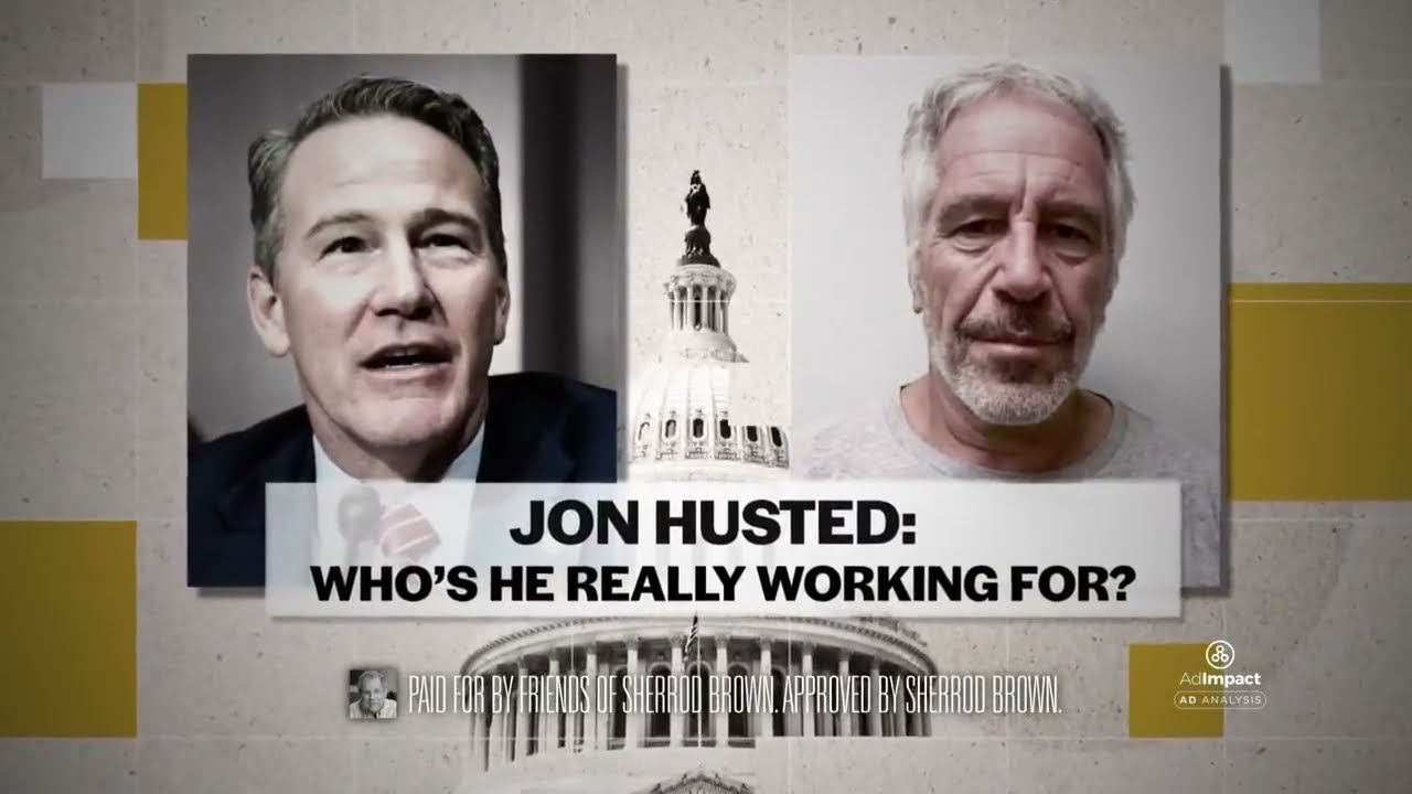Sherrod Brown's Epstein-focused ad in Senate race