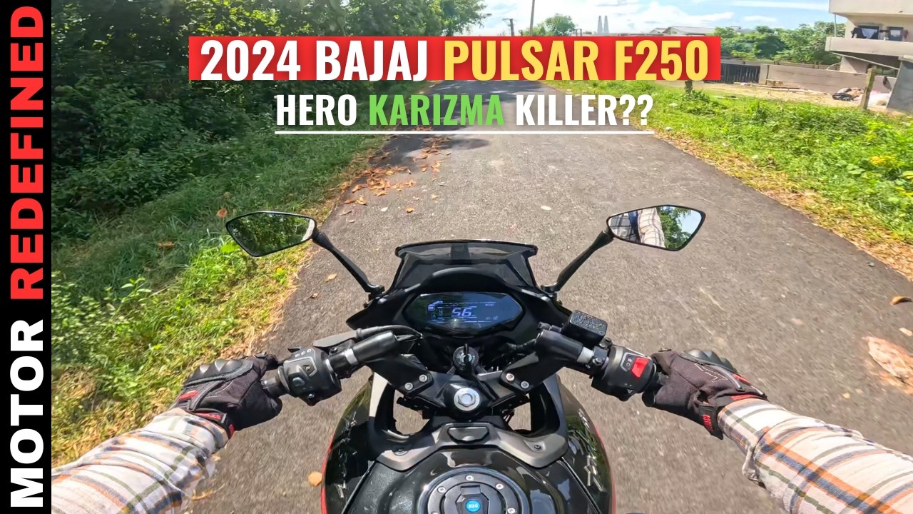 2024 Bajaj Pulsar F250 Ride Review | Better Than Karizma & Pulsar 220F??
