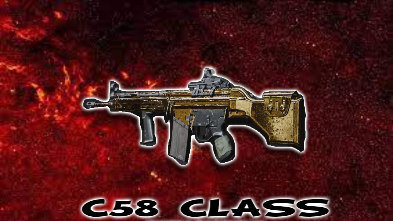 NO RECOIL C58 SETUP.. Nuclears! (BEST C58 CLASS SETUP) - Cold War