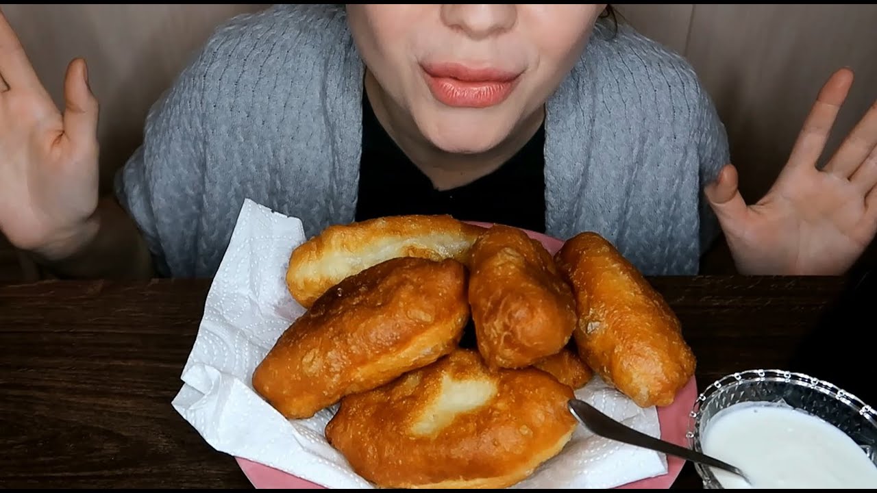 🥔☕🥬/ASMR/Хрустящие Пирожки С Картошкой и Капустой
