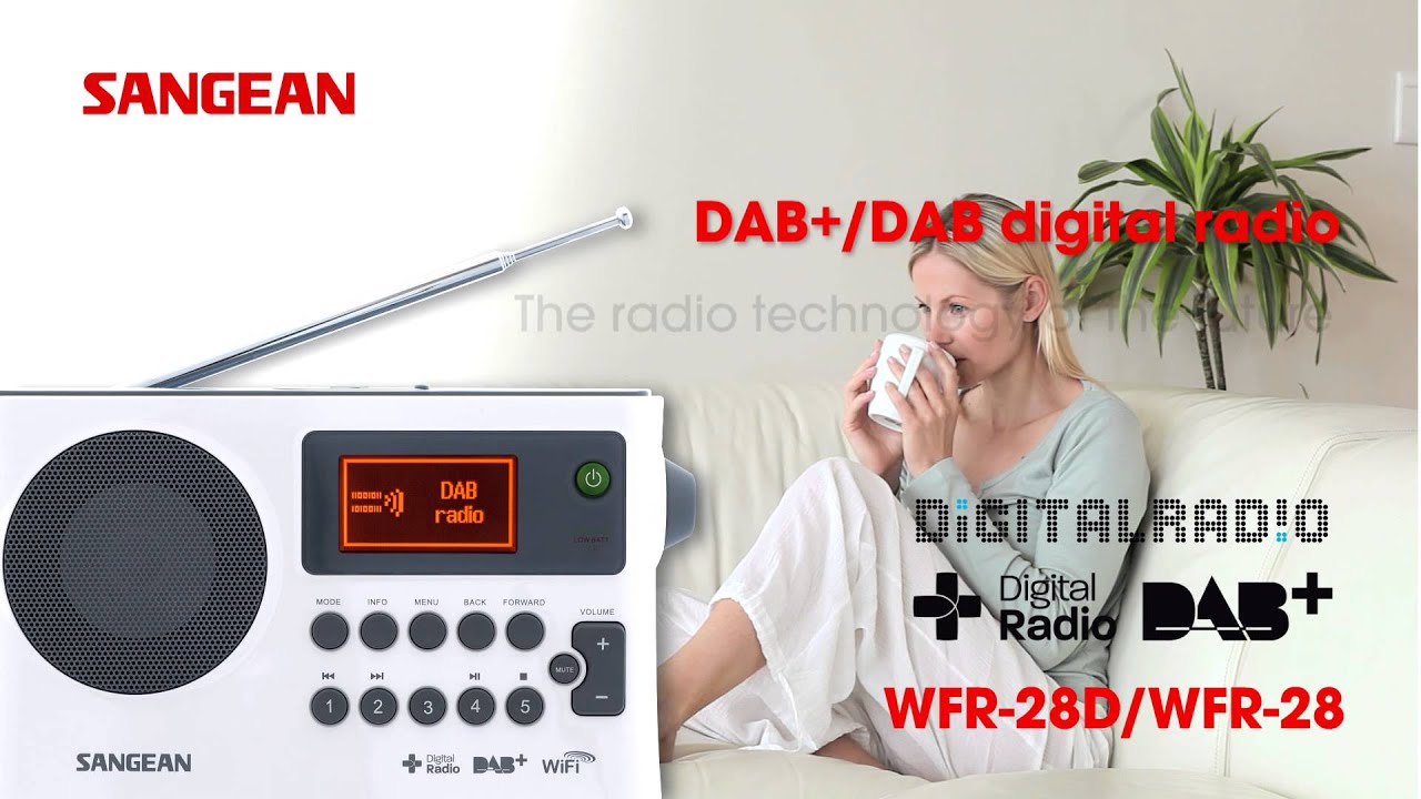 Sangean WFR-28D WFR-28 Internet Radio / DAB+ / FM-RDS / USB Network Music Player Digital Receiver
