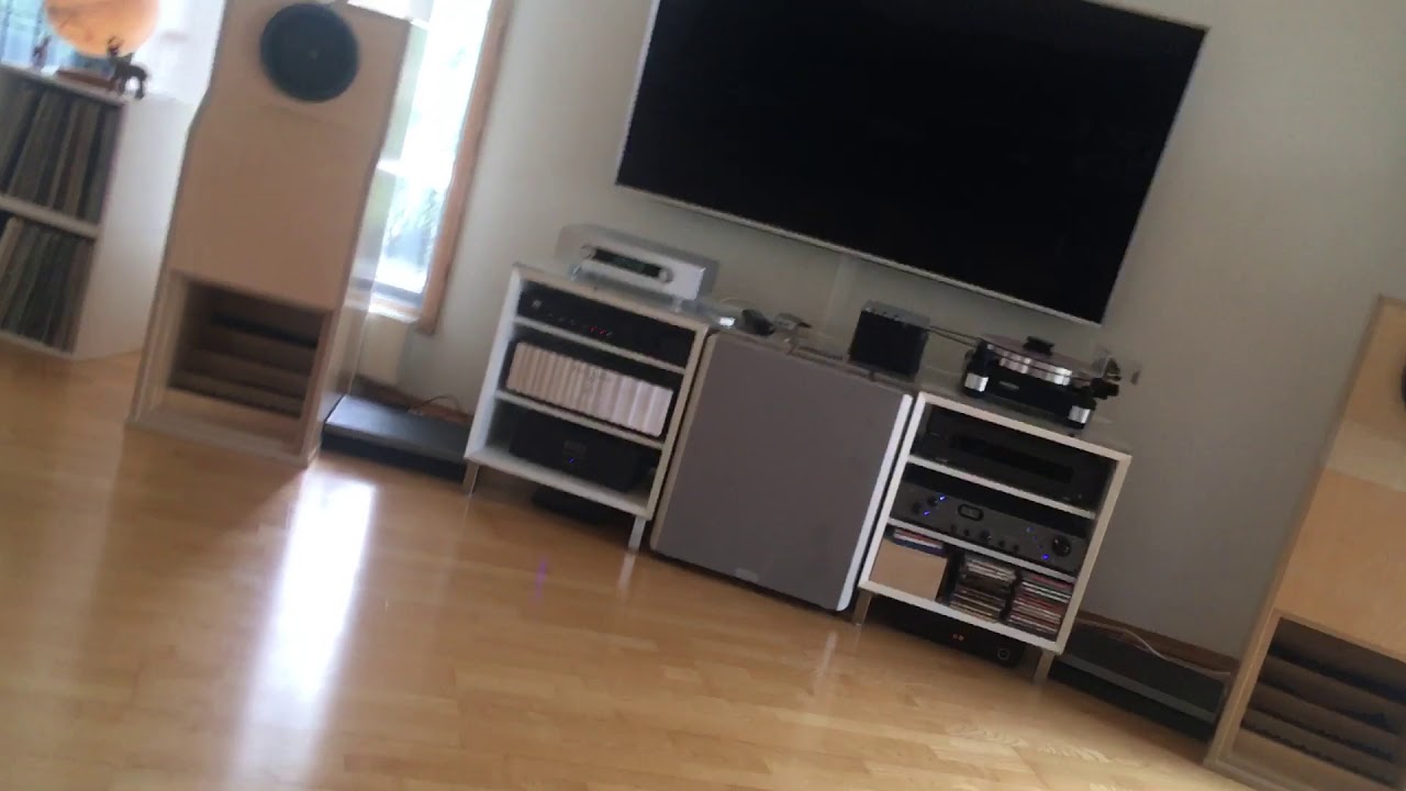 neoprog on nagaoka horns with fostex drivers