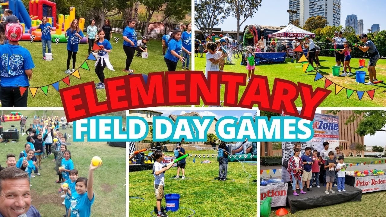 MEGA FUN Field Day Games Packages for Elementary School Kids