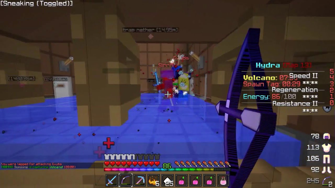 [Hydra HCF] Base tour + Trap + Minage #1 [Fr]