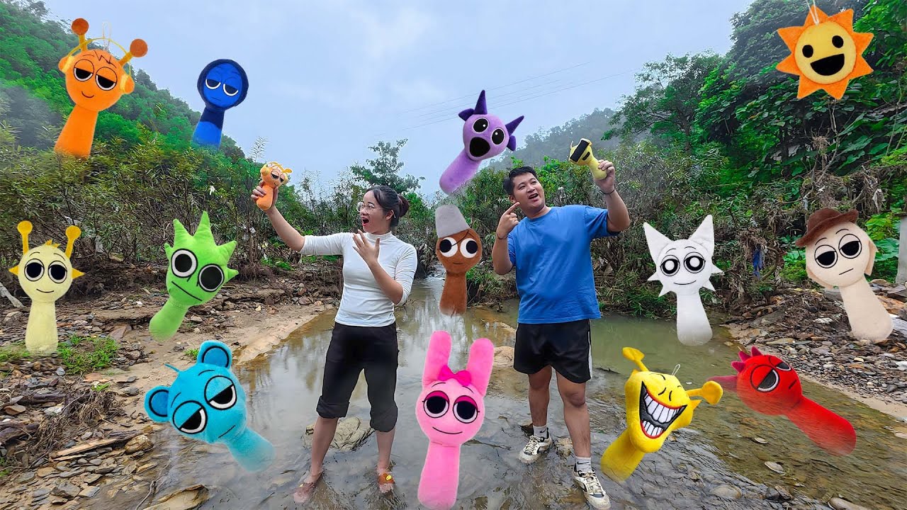 Sprunki Were Floating Down the Stream… Then I Collected Them All!