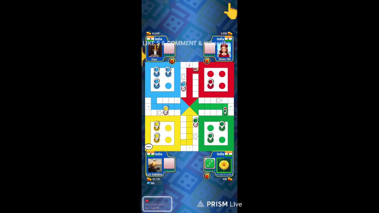 💥💥 Love Gaming  live Ludo king games subscribe please  🎯🎯🎯#ludo #shor