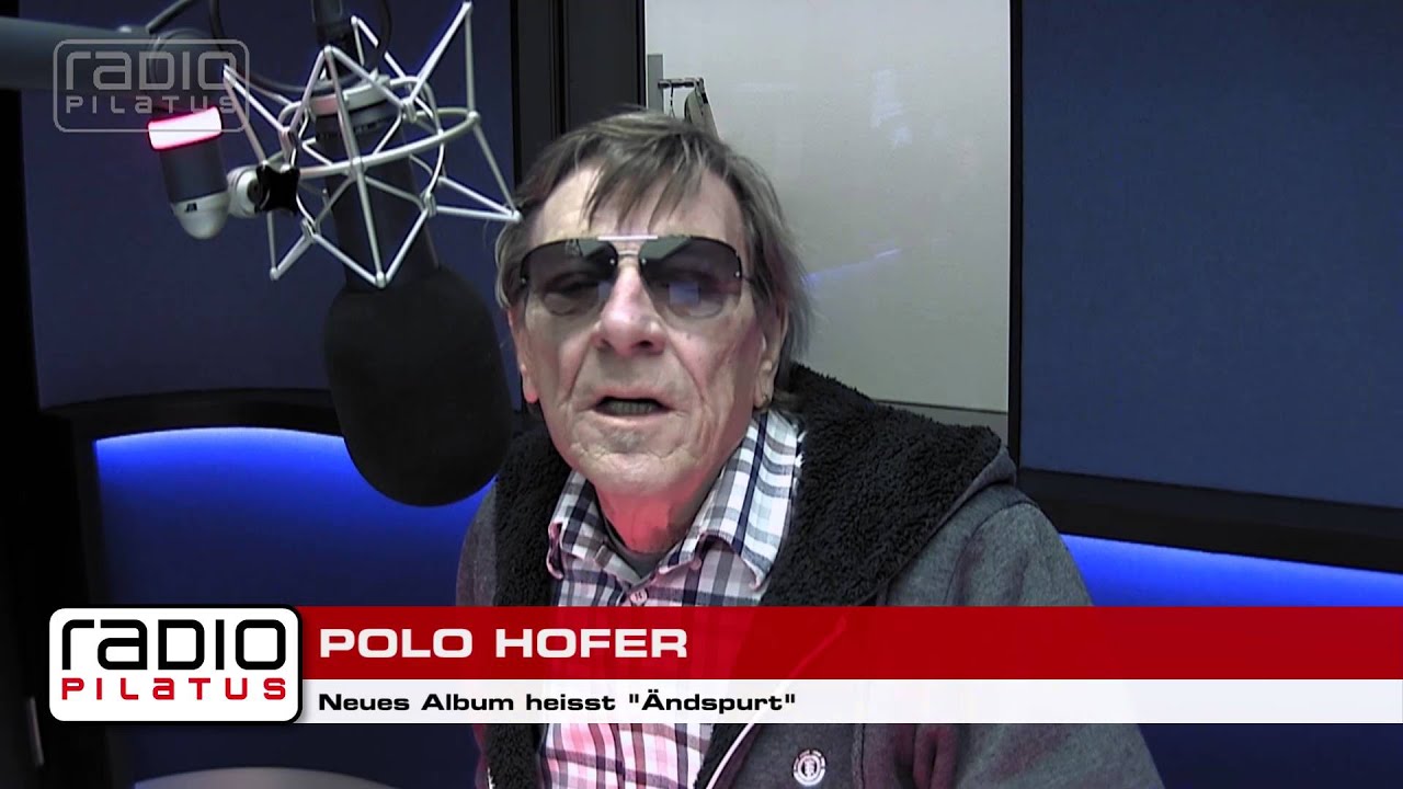 Polo Hofer Live bei Radio Pilatus mit neuem Album
