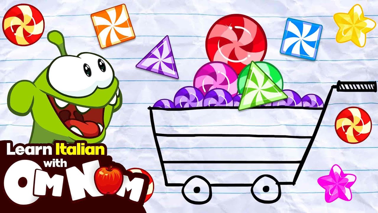 Impara I Colori Con Le Caramelle | Video Educativi Per Bambini | Cartone Per La Scuola Dell’Infanzia