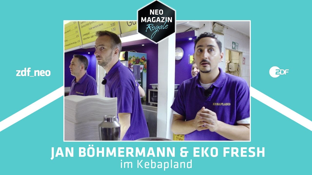 Jan Böhmermann und Eko Fresh im Kebapland - Wetteinlösung | NEO MAGAZIN ROYALE - ZDFneo