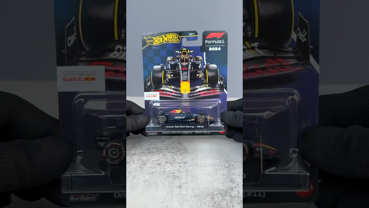 🔥 Rozpakowywanie zestawu Hot Wheels 2024 Premium F1 Red Bull Racing #11 Sergio Perez 🏎✨
