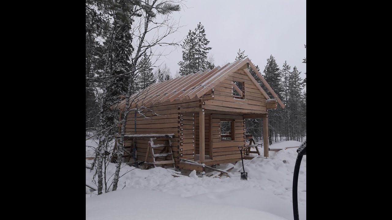 Pelkkahirsi erämökki