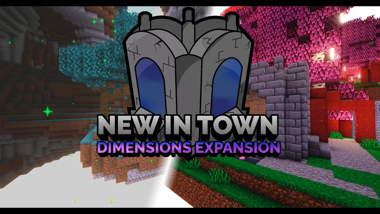 NEW IN TOWN: DIMENSIONS Beta Trailer | Minecraft Data Pack