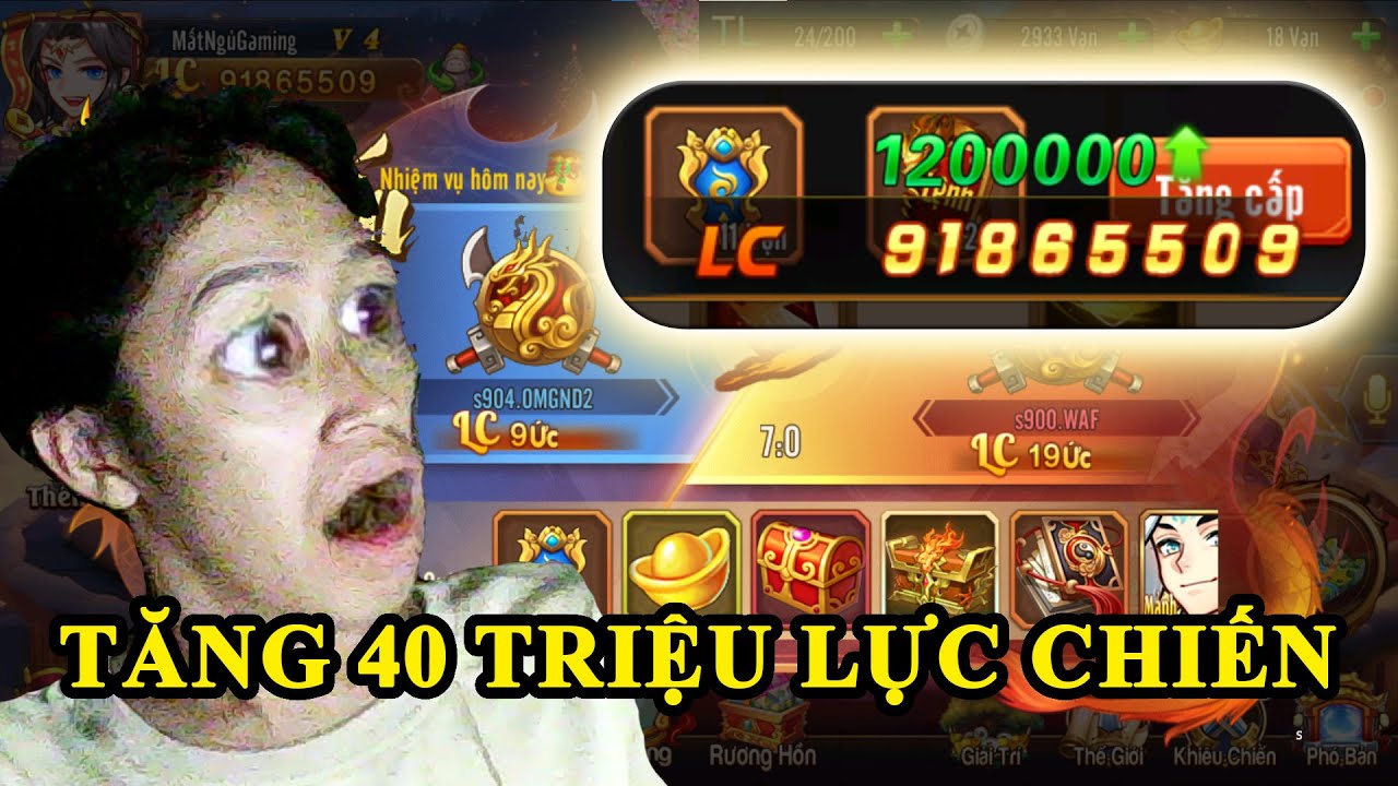 OMG3Q S904 NGÀY 23 TĂNG 40.000.000 LỰC CHIẾN TỪ KHOA KỸ
