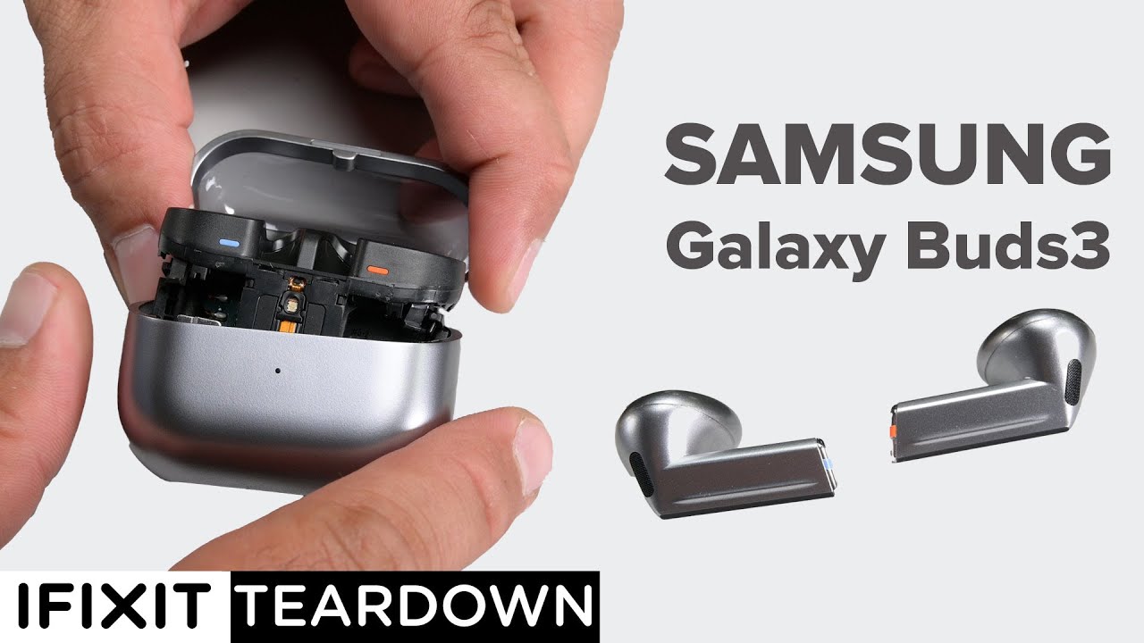 Разборка Samsung Galaxy Buds3! С 8/10 до 2/10