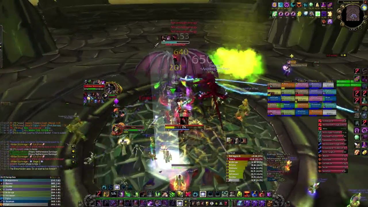 Illidan Kill   Druid Tank POV
