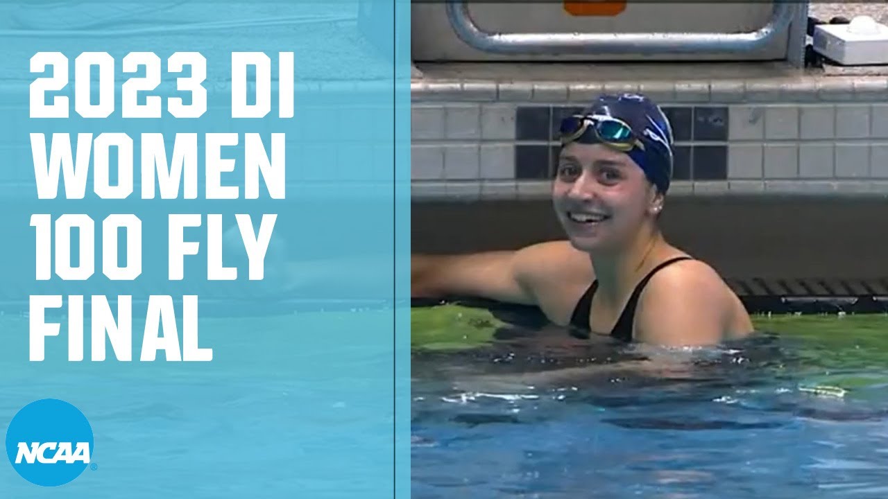 Women's 100 Butterfly | 2023 NCAA swimming championships