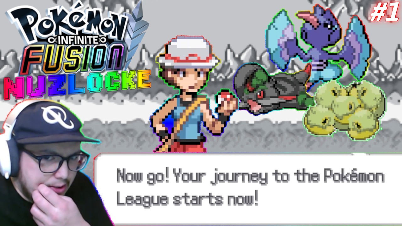Gooey Starts a Pokémon Infinite Fusions Randomized Hardcore Nuzlocke