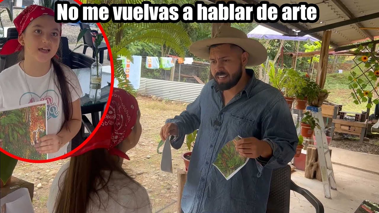 padre no apoya a su hija por querer ser pintora y al final se lleva la sorpresa de su vida 👩‍🎨‍🎨