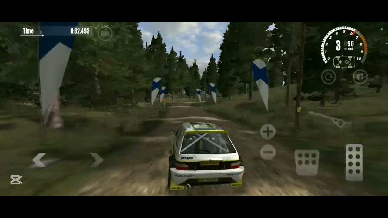 Rush rally 3 finland [rally game]manual gear box 