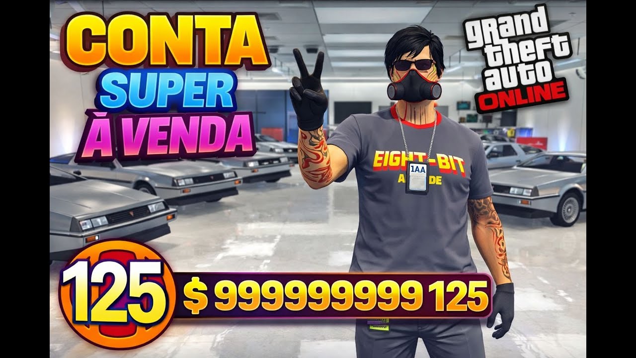 CONTA À VENDA! MUITO DINHEIRO 💰 + LEVEL ALTO | IMPERDÍVEL