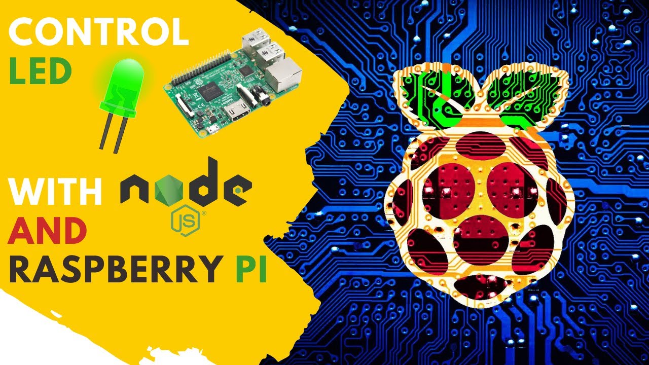 How to Control LED with Raspberry Pi and Node.js #IOT