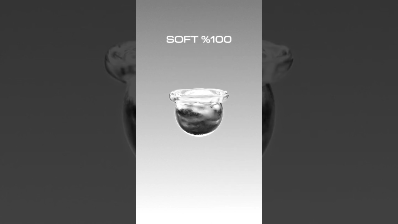 10% vs 100% 3D Softness Simulation